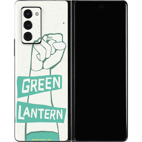 DC Comics Green Lantern Power Fist Galaxy Z Fold2 5G Skin