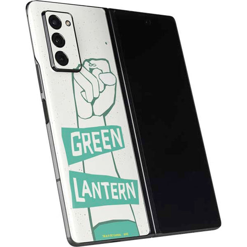 DC Comics Green Lantern Power Fist Galaxy Z Fold2 5G Skin