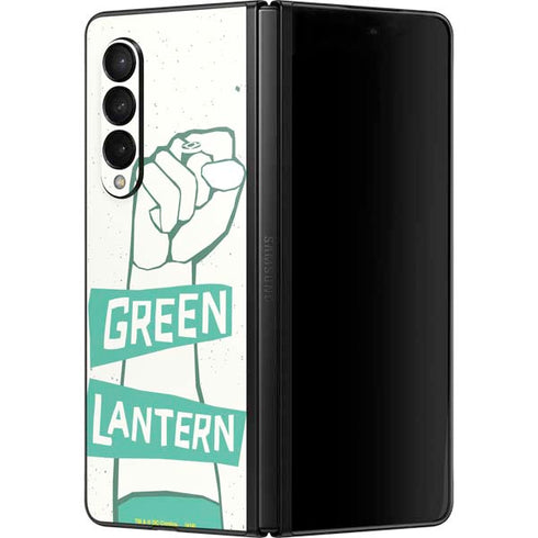 DC Comics Green Lantern Power Fist Galaxy Z Fold3 5G Skin