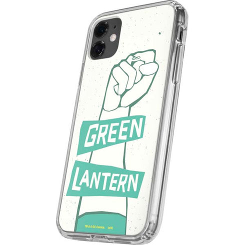 DC Comics Green Lantern Power Fist iPhone 11 Clear Case