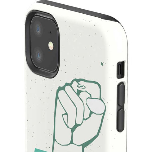 DC Comics Green Lantern Power Fist iPhone 11 Impact Case