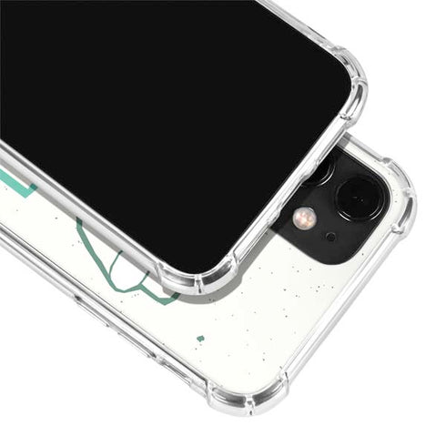 DC Comics Green Lantern Power Fist iPhone 12 Clear Case