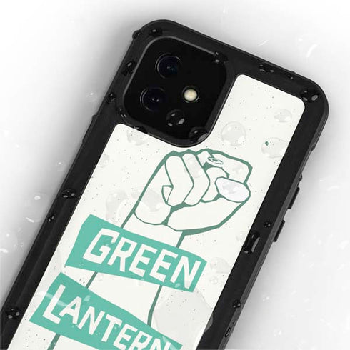 DC Comics Green Lantern Power Fist iPhone 12 Waterproof Case
