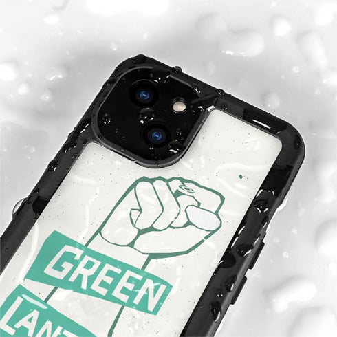DC Comics Green Lantern Power Fist iPhone 13 Mini Waterproof Case
