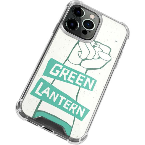 DC Comics Green Lantern Power Fist iPhone 13 Pro Clear Case
