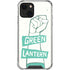 DC Comics Green Lantern Power Fist iPhone 14 Plus Clear Case