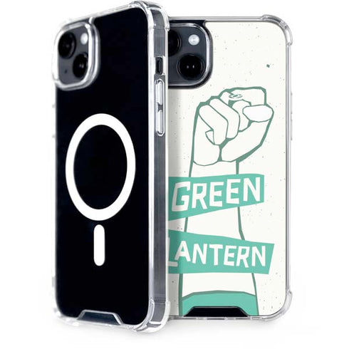 DC Comics Green Lantern Power Fist iPhone 14 Plus MagSafe Case