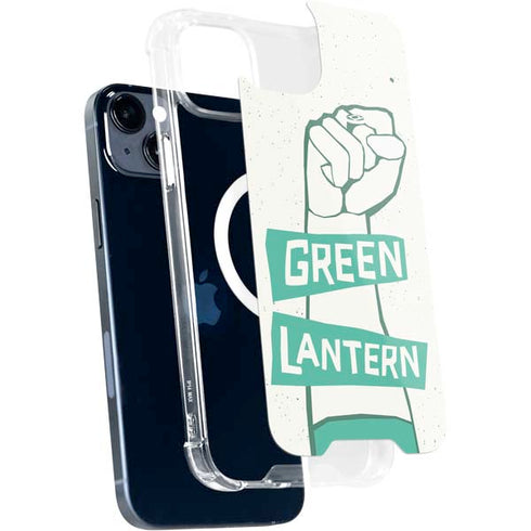 DC Comics Green Lantern Power Fist iPhone 15 Plus MagSafe Case