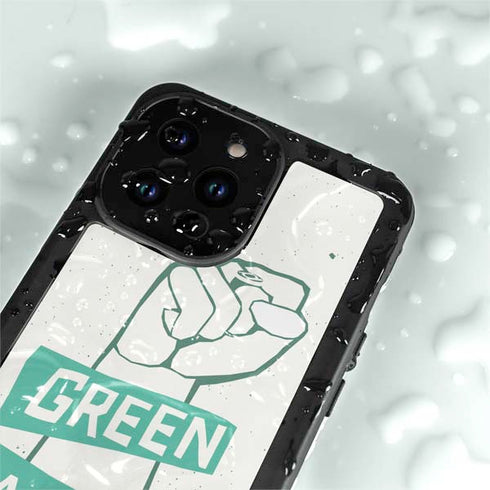 DC Comics Green Lantern Power Fist iPhone 14 Pro Max Waterproof Case