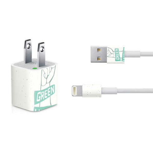 DC Comics Green Lantern Power Fist iPhone Charger (5W USB) Skin
