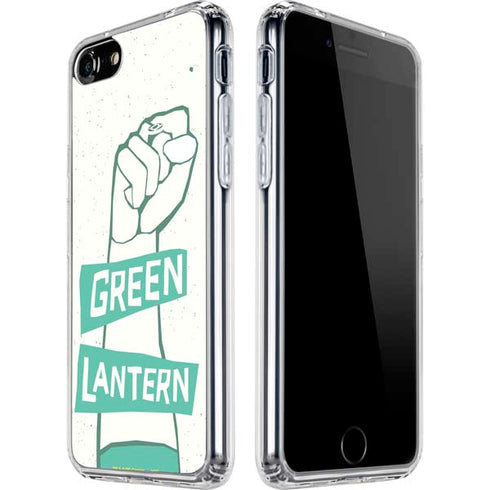 DC Comics Green Lantern Power Fist iPhone SE (2nd & 3rd Gen) Clear Case