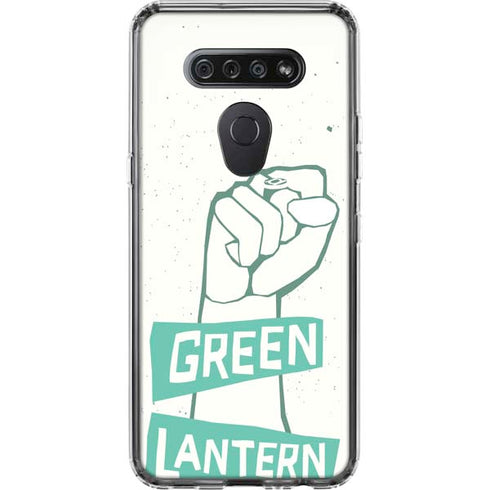 DC Comics Green Lantern Power Fist LG K51/Q51 Clear Case