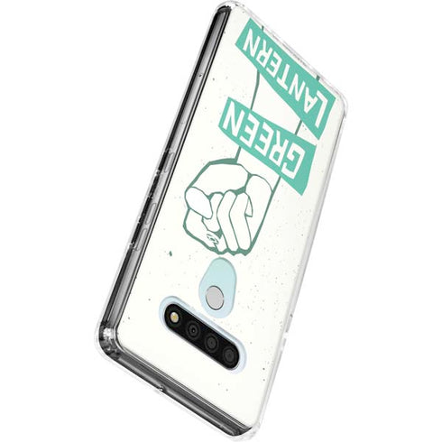 DC Comics Green Lantern Power Fist LG Stylo 6 Clear Case