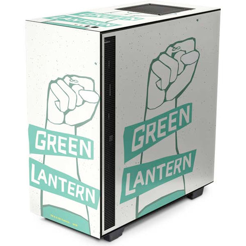 DC Comics Green Lantern Power Fist NZXT H510 Compact ATX Mid-Tower Case Skin