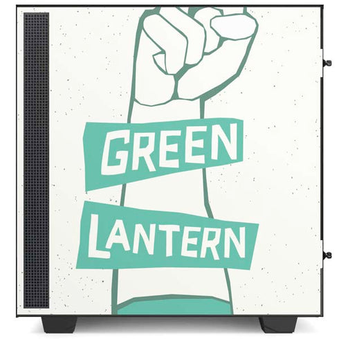 DC Comics Green Lantern Power Fist NZXT H510 Compact ATX Mid-Tower Case Skin