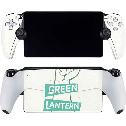 DC Comics Green Lantern Power Fist PlayStation Portal Remote Player Skin