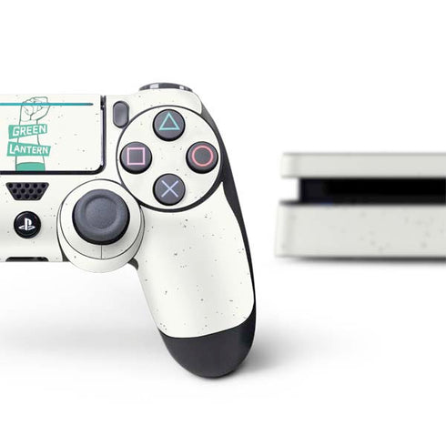 DC Comics Green Lantern Power Fist PS4 Slim Bundle Skin