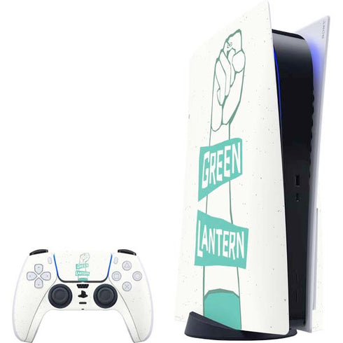 DC Comics Green Lantern Power Fist PS5 Bundle Skin