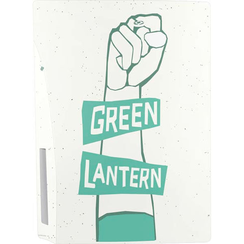 DC Comics Green Lantern Power Fist PS5 Console Skin