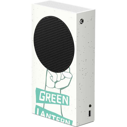DC Comics Green Lantern Power Fist Xbox Series S Console Skin