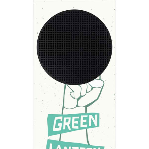 DC Comics Green Lantern Power Fist Xbox Series S Console Skin