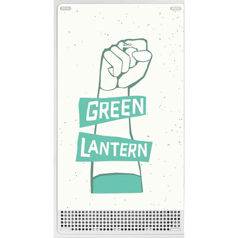 DC Comics Green Lantern Power Fist Xbox Series S Console Skin
