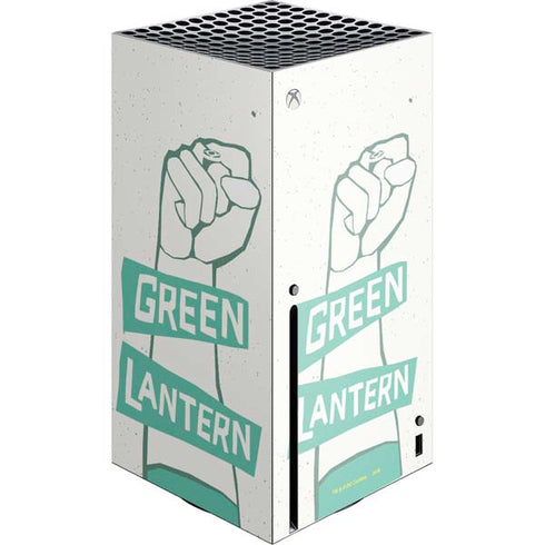 DC Comics Green Lantern Power Fist Xbox Series X Console Skin
