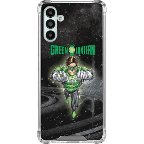 DC Comics Green Lantern Flying Action Pose Galaxy A13 5G Clear Case