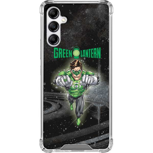 DC Comics Green Lantern Flying Action Pose Galaxy A14 5G Clear Case