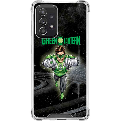 DC Comics Green Lantern Flying Action Pose Galaxy A52 5G Clear Case