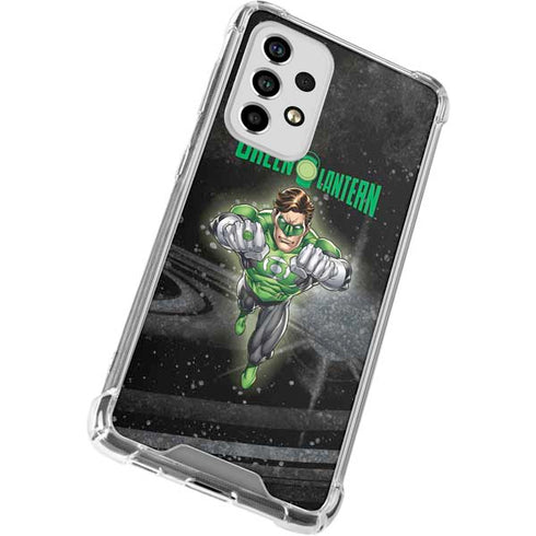 DC Comics Green Lantern Flying Action Pose Galaxy A53 5G Clear Case