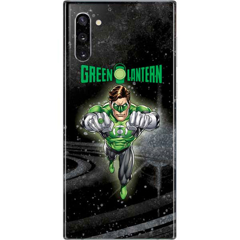 DC Comics Green Lantern Flying Action Pose Galaxy Note 10 Skin