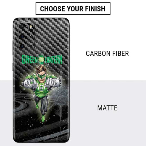 DC Comics Green Lantern Flying Action Pose Galaxy S20 Plus Skin