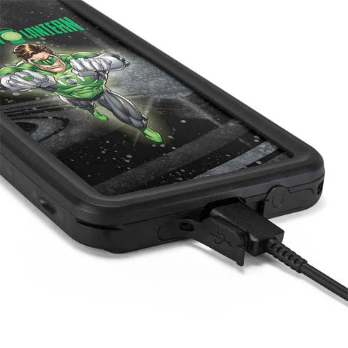 DC Comics Green Lantern Flying Action Pose Galaxy S20 Plus Waterproof Case