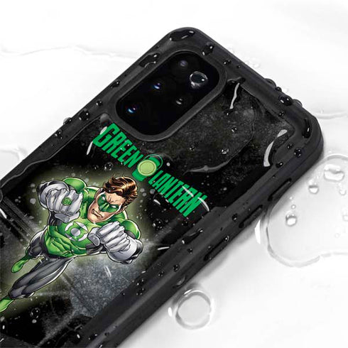 DC Comics Green Lantern Flying Action Pose Galaxy S20 Plus Waterproof Case