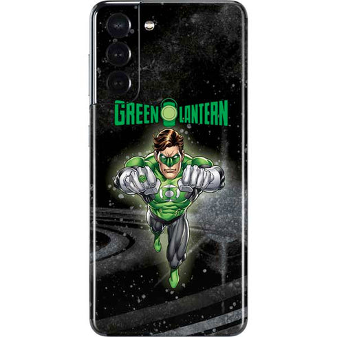 DC Comics Green Lantern Flying Action Pose Galaxy S21 5G Skin