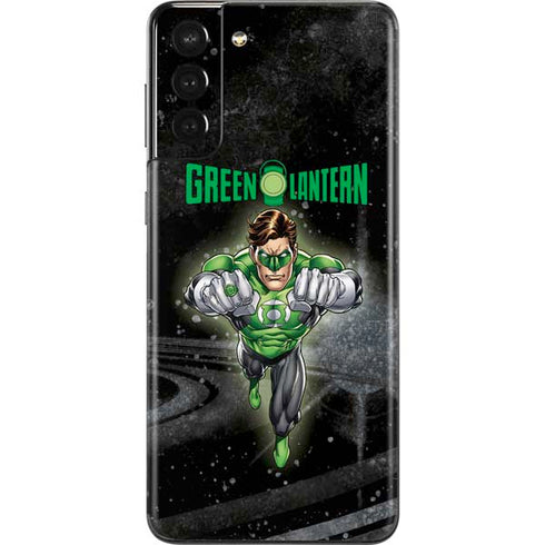 DC Comics Green Lantern Flying Action Pose Galaxy S21 Plus 5G Skin