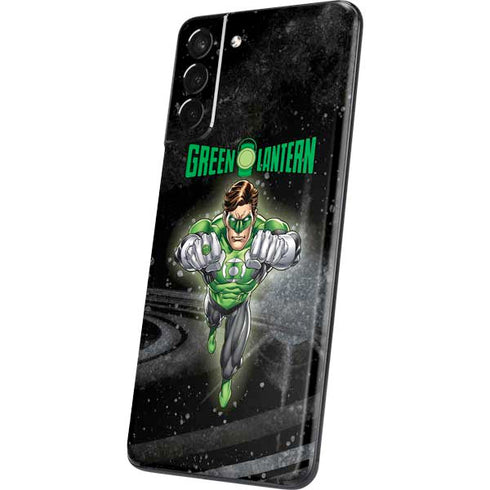 DC Comics Green Lantern Flying Action Pose Galaxy S21 Plus 5G Skin