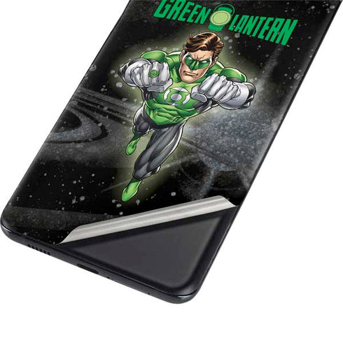 DC Comics Green Lantern Flying Action Pose Galaxy S21 Plus 5G Skin