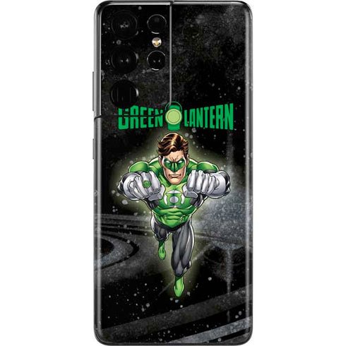 DC Comics Green Lantern Flying Action Pose Galaxy S21 Ultra 5G Skin