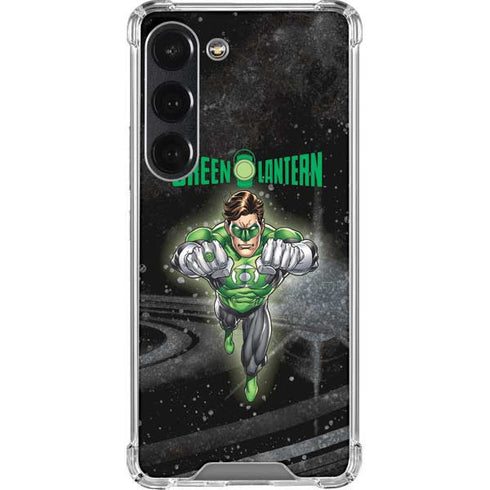 DC Comics Green Lantern Flying Action Pose Galaxy S23 Clear Case