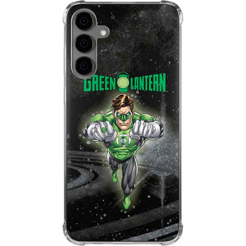 DC Comics Green Lantern Flying Action Pose Galaxy S24 Plus Clear Case