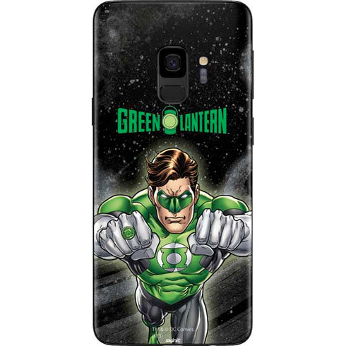 DC Comics Green Lantern Flying Action Pose Galaxy S9 Skin