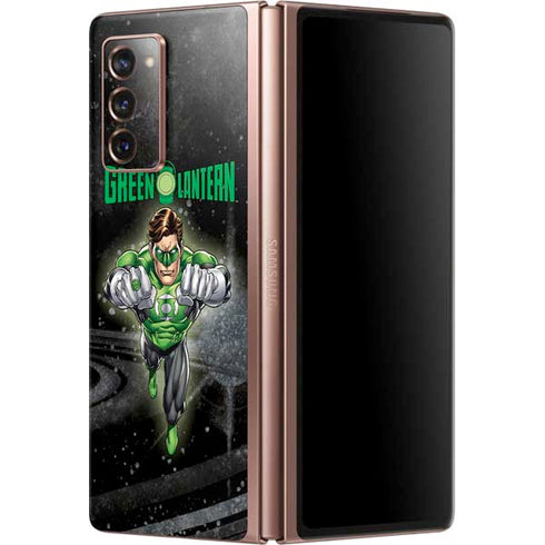 DC Comics Green Lantern Flying Action Pose Galaxy Z Fold2 5G Skin