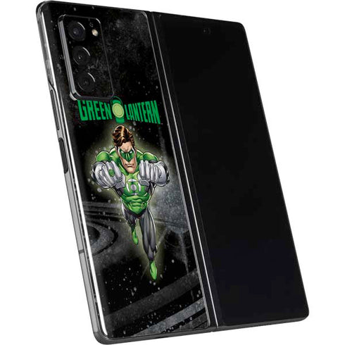 DC Comics Green Lantern Flying Action Pose Galaxy Z Fold2 5G Skin
