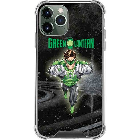 DC Comics Green Lantern Flying Action Pose iPhone 12 Pro Clear Case
