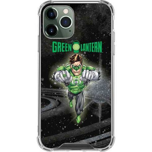 DC Comics Green Lantern Flying Action Pose iPhone 12 Pro Max Clear Case