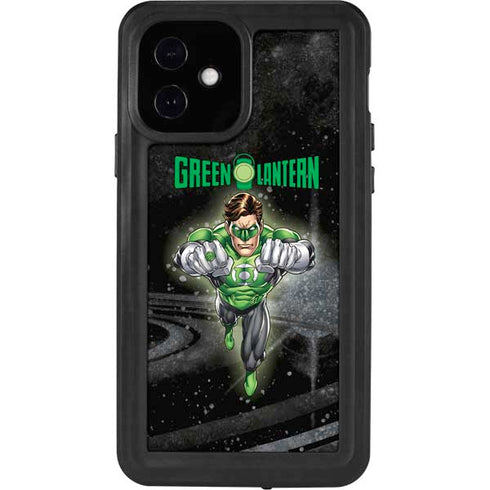 DC Comics Green Lantern Flying Action Pose iPhone 12 Waterproof Case