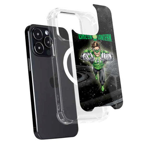 DC Comics Green Lantern Flying Action Pose iPhone 13 Pro MagSafe Case