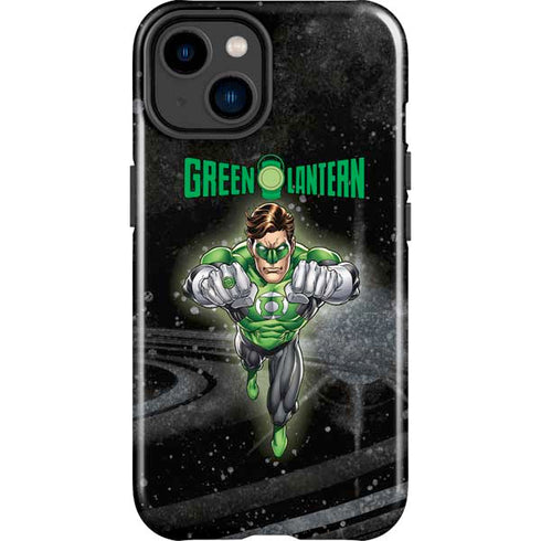 DC Comics Green Lantern Flying Action Pose iPhone 14 Plus Impact Case